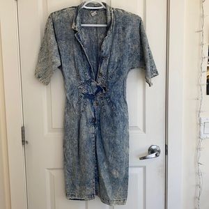 Vintage Denim Dress